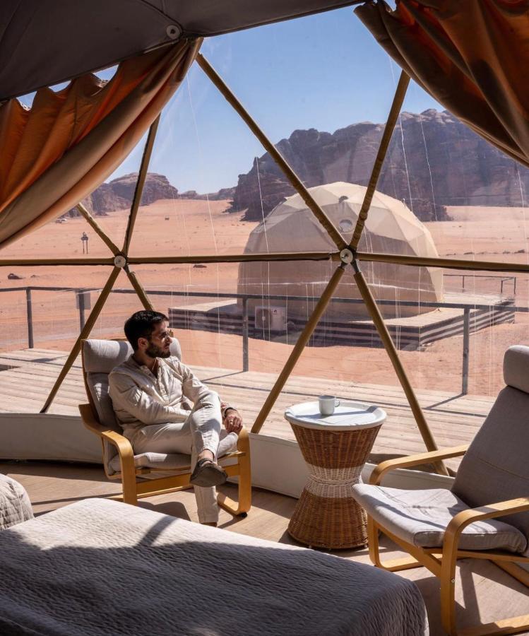 Rum Crystal Luxury Camp Wadi Rum Esterno foto