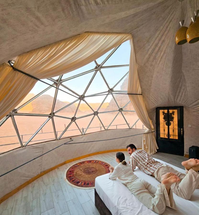 Rum Crystal Luxury Camp Wadi Rum Esterno foto